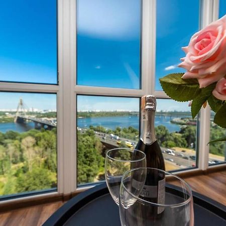 Apartments With Crazy Panoramic View Of The Dniepr Κίεβο Εξωτερικό φωτογραφία